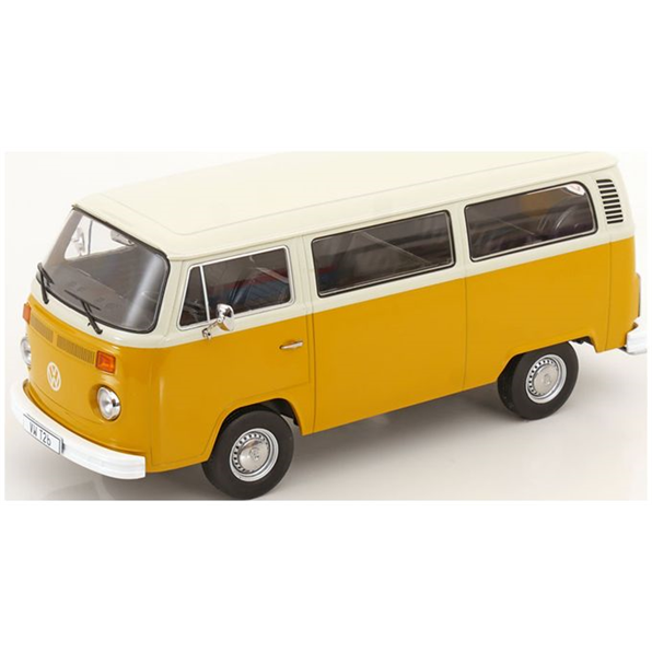 Triple 9 T9-43021 VW T2 BUS KOMBI 1976 YELLOW/WHITE 1:43